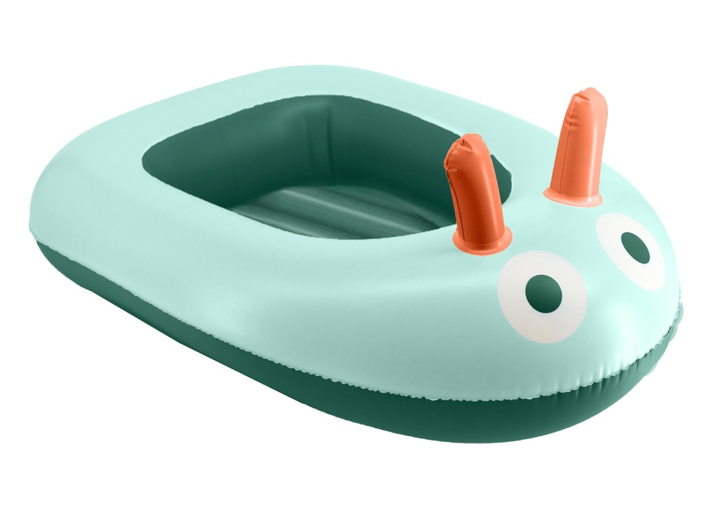 Bateau gonflable - vert jardin