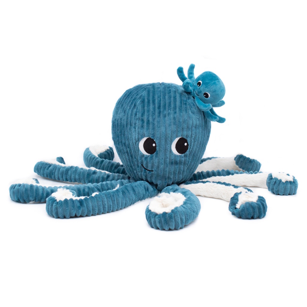 FILOU THE OCTOPUSS MUM & BABY BLUE