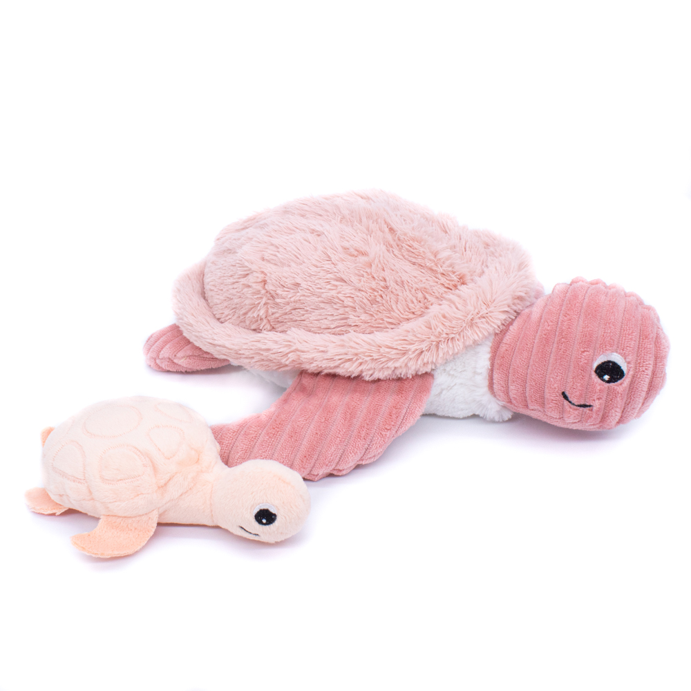 SAUVENOU THE TURTLE MUM & BABY PINK