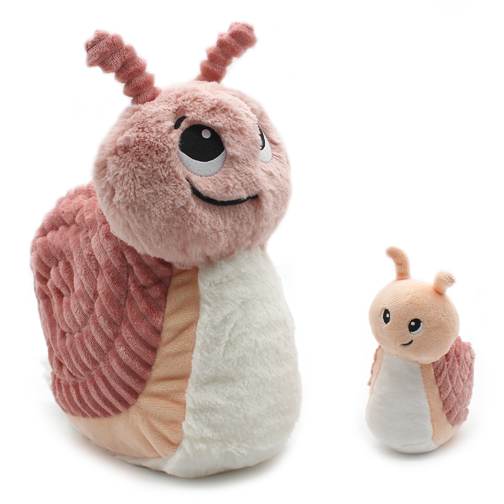 SPEEDOU L'ESCARGOT MAMAN & BEBE ROSE