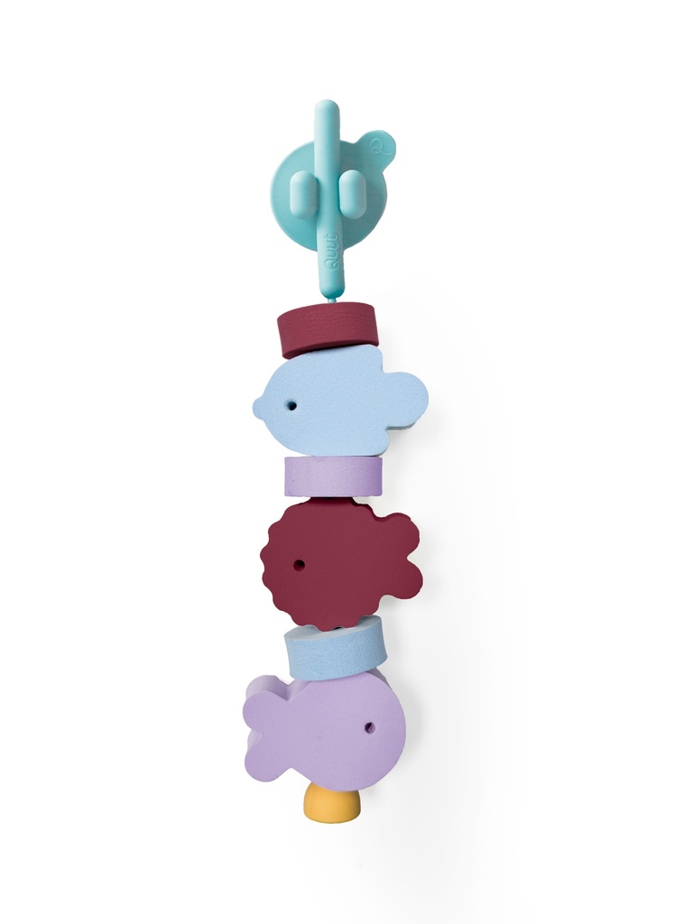 Beedi Fish (red & blue)