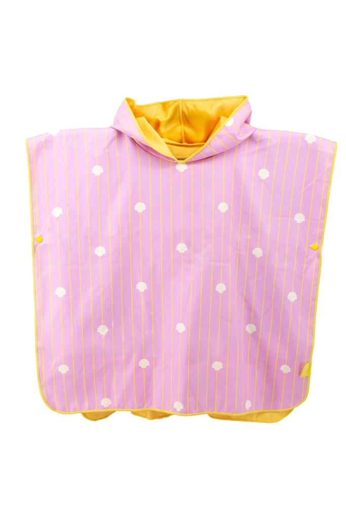 Beach poncho Banana pink