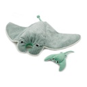 MENTALOU THE MANTA RAY MOM & BABY MINT